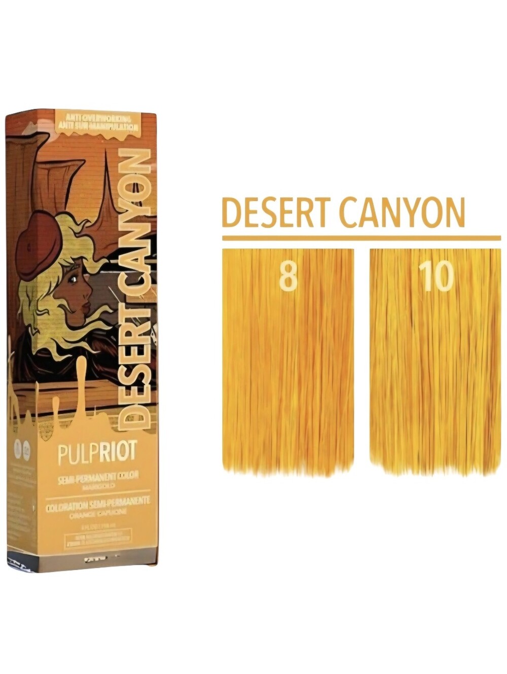 New Pulp Riot Semi-Permanent Hair Color - Desert Canyon (Marigold) Size 4 oz